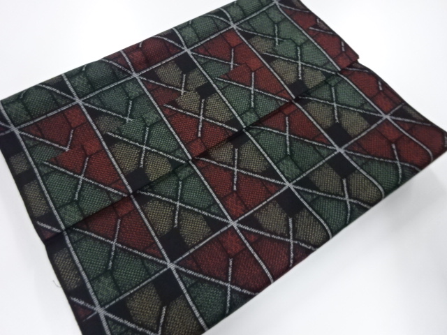 アンティーク　正絹　紬　着尺反物